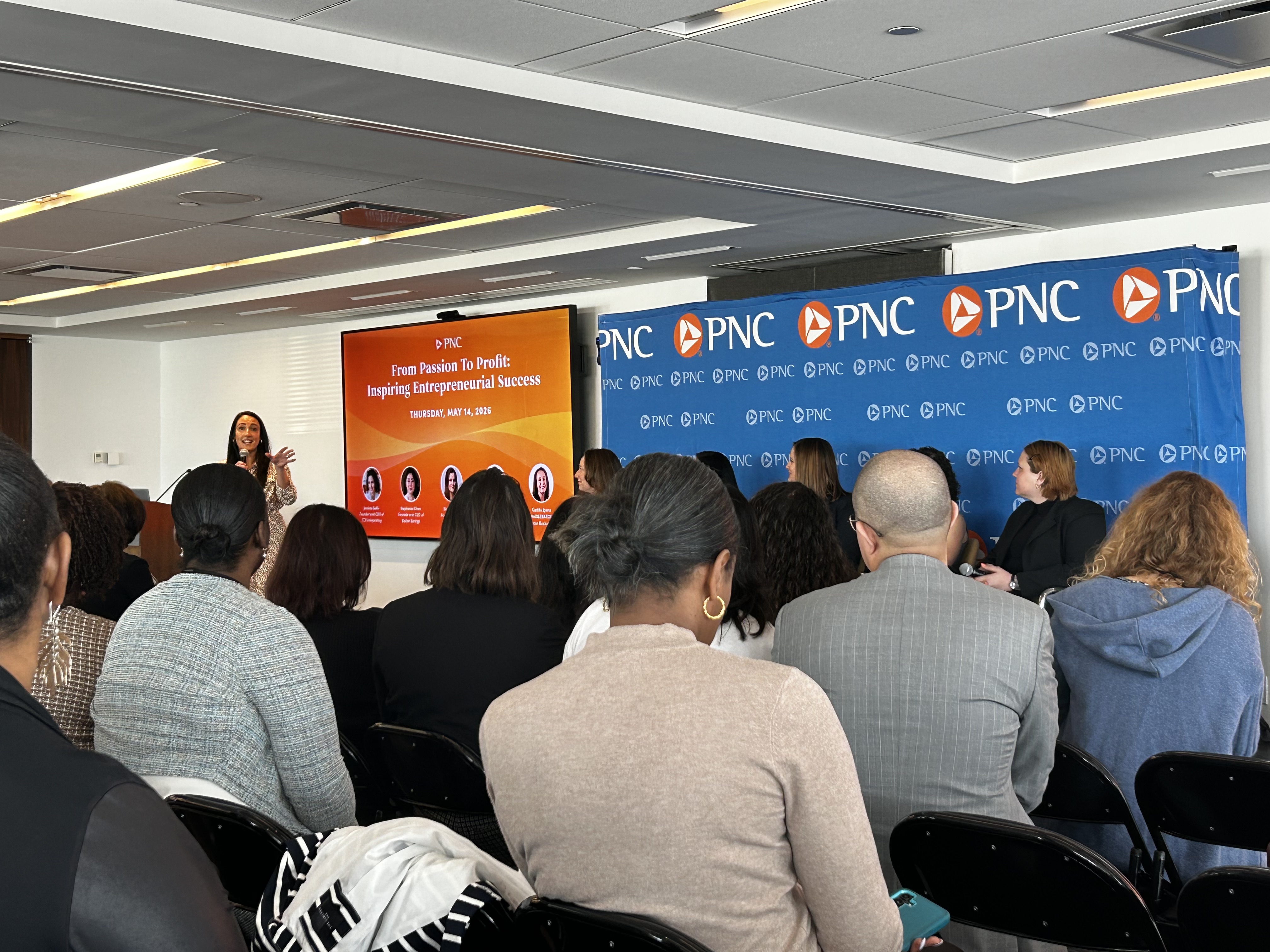 Panel discussion at PNC From Passion to Profits event